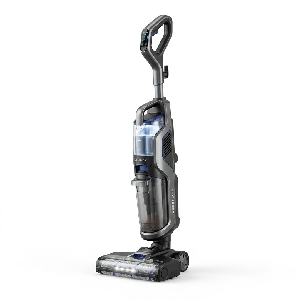 Aspirateur laveur 4-en-1 Hyper silencieux 4 000 Pa