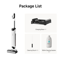 Robot aspirateur Laveur 10,000Pa avec Station sans Sac Vidage Automatique,