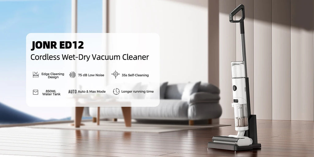 Aspirateur laveur 2-en-1 Aspiration ultra puissante de 9000Pa
