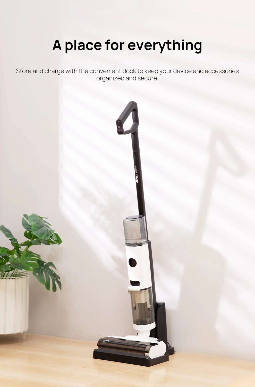 Aspirateur laveur 2-en-1 Aspiration ultra puissante de 9000Pa