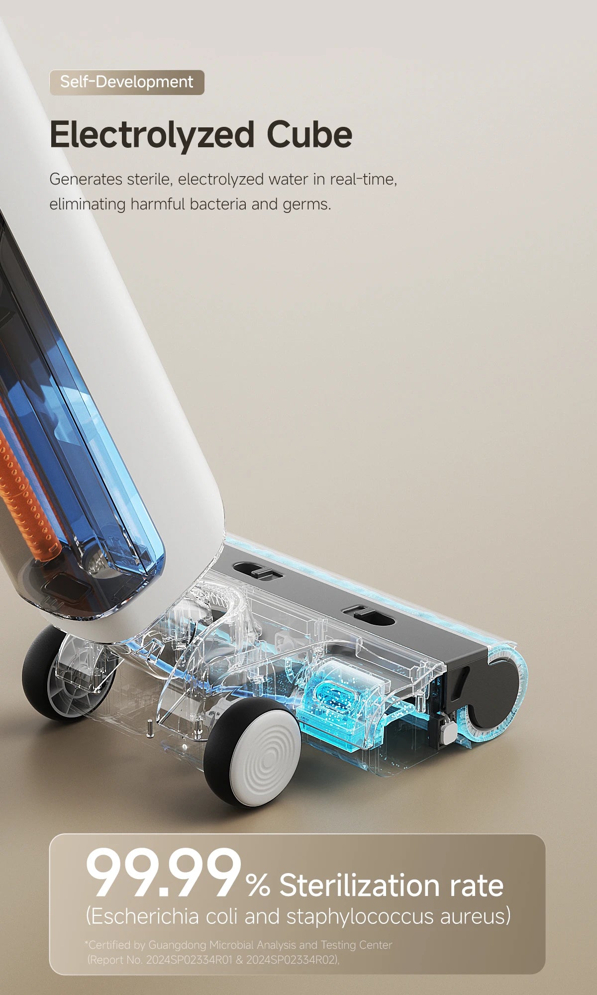 Robot aspirateur Laveur 10,000Pa avec Station sans Sac Vidage Automatique,